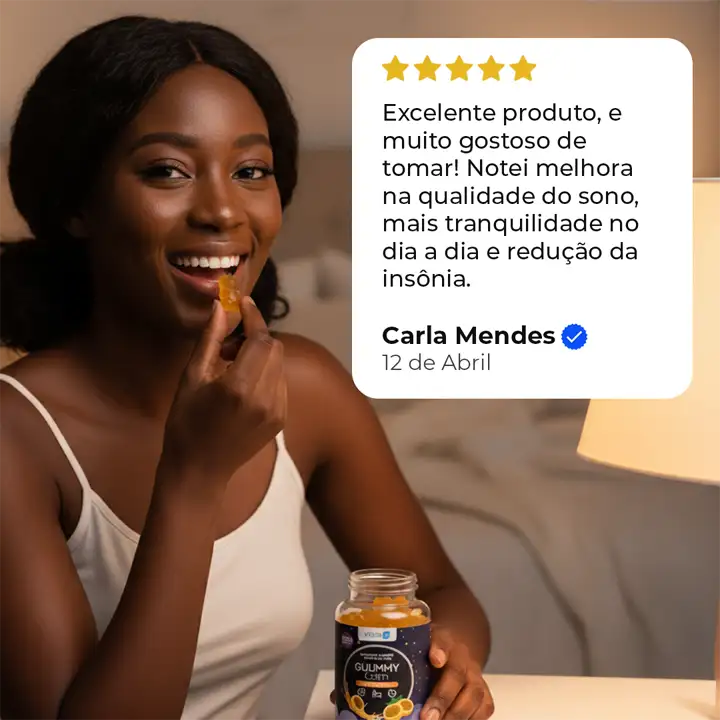 Melatonina em Goma Sabor Maracujá 105g