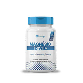 Magnésio Quelato, Dimalato e Taurato 60 Caps