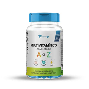 Multivitamínico Vitalis Fit de A a Z - 60 Cápsulas