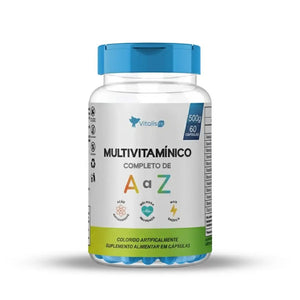Multivitamínico Vitalis Fit de A a Z - 60 Cápsulas - Vitalis Fit