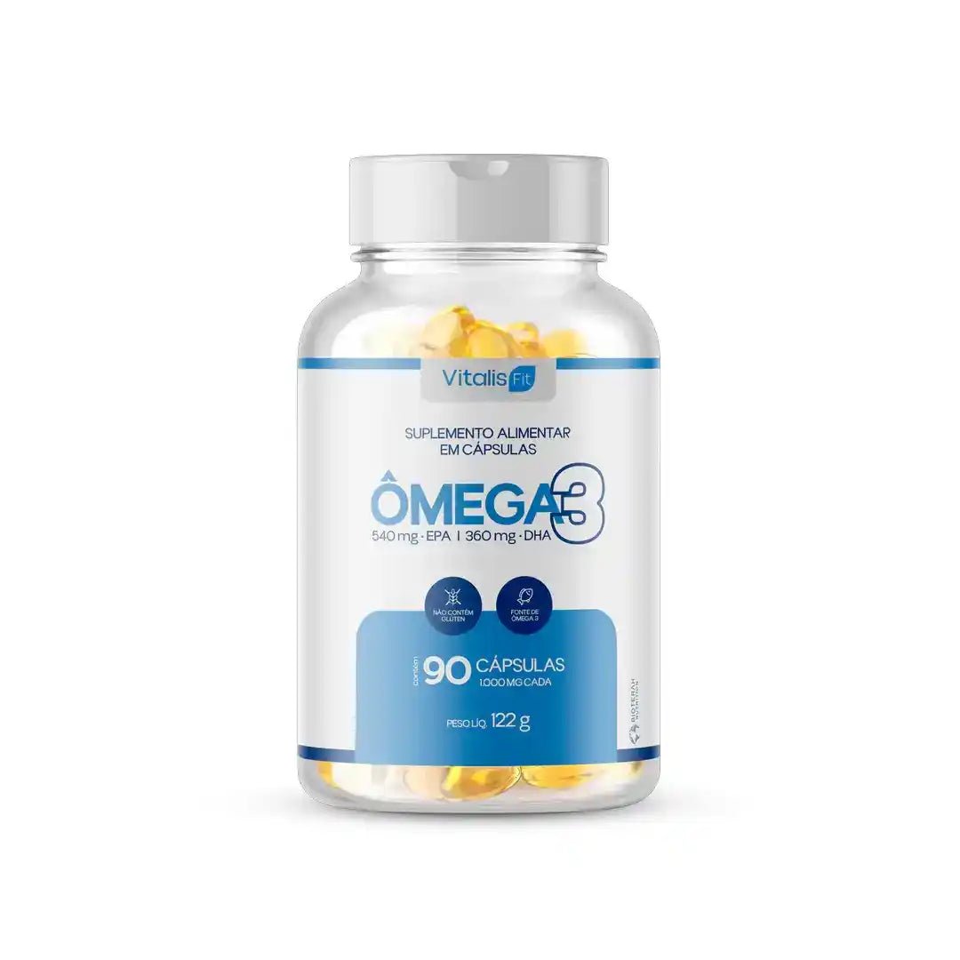 Ômega 3 Vita 1050mg 540 Epa 360dha - 90 Cápsulas Vitalis Fit - Vitalis Fit