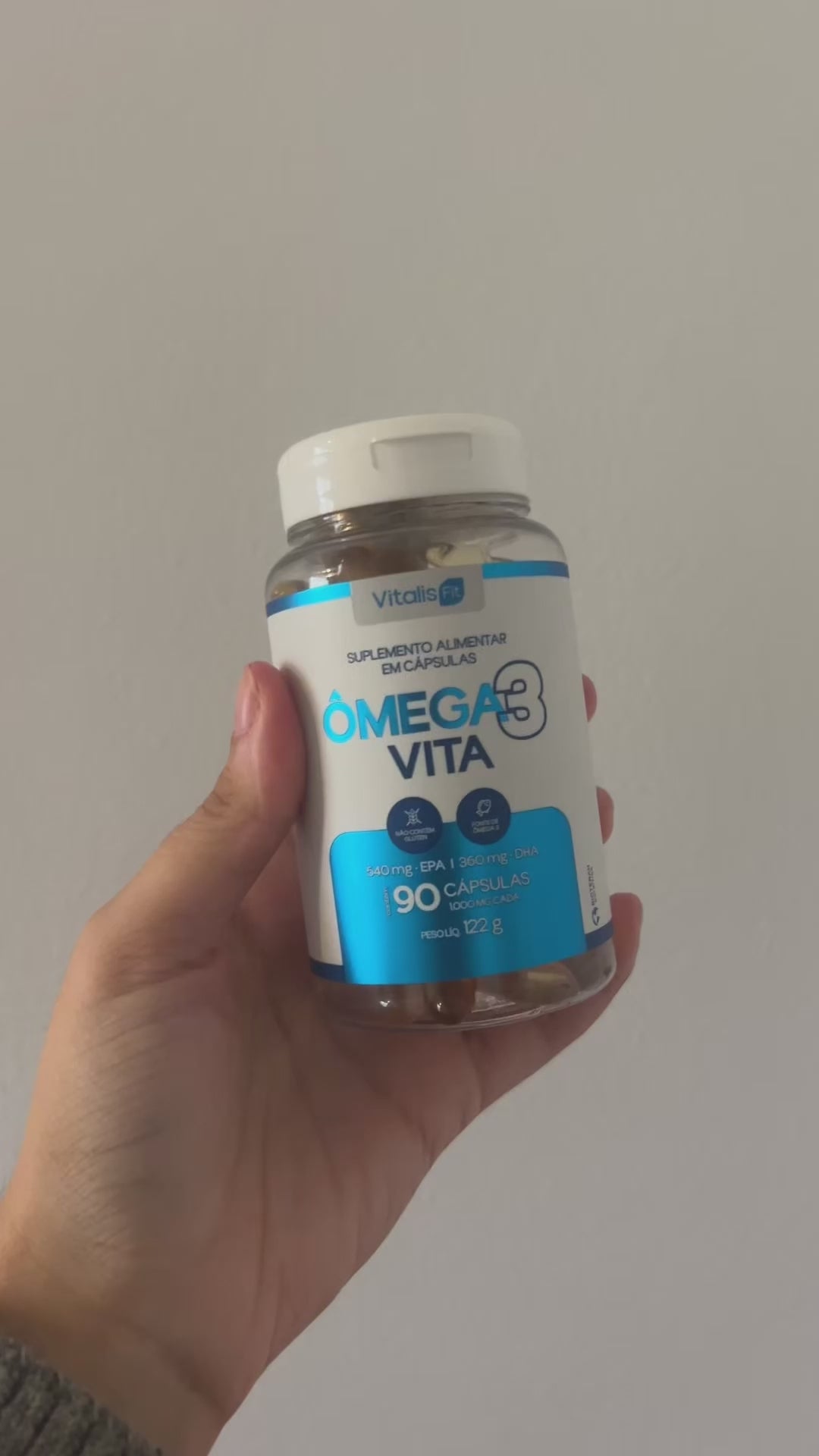 Ômega 3 Vita 1050mg 540 Epa 360dha - 90 Caps